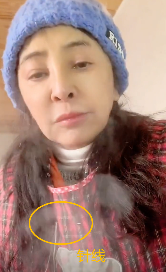 李勤勤|“戏骨”李勤勤家中吃饭,不化妆身穿大罩衫