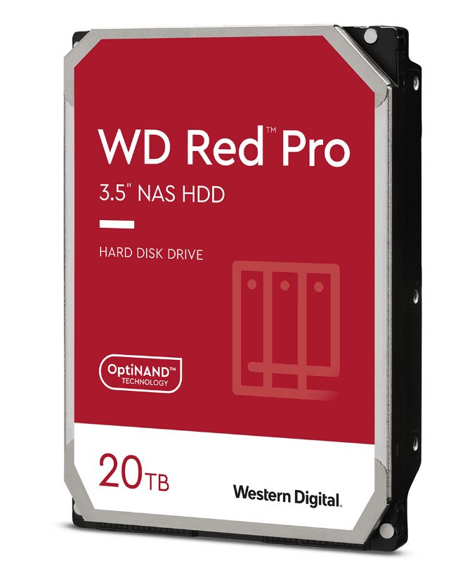 西部数据推出配备 64 GB iNAND 的 20 TB NAS 硬盘