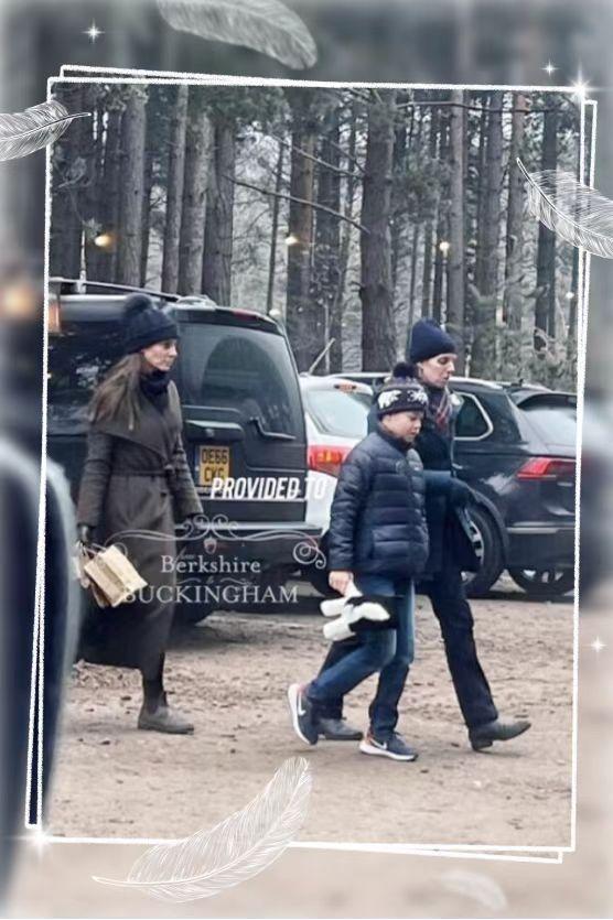 夏洛特公主|威廉王子一家度假照曝光，夏洛特公主长腿抢镜，紧搂玩偶真可爱