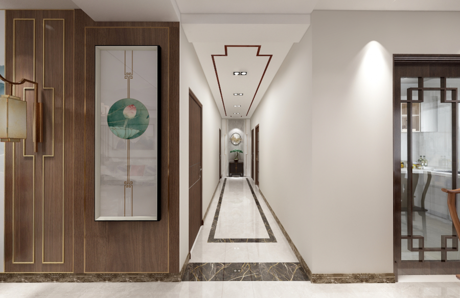 110㎡房子装修成新中式,全屋古色古香设计,这效果太值了!