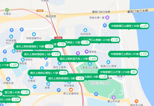 房价|重磅！重庆江北嘴房价跌破一万了？看完这个区域，我当场惊呆了
