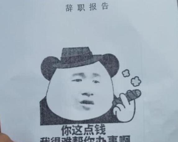 00后|00后大学生离职条走红，“敢写敢批”不带一丝感情，客套话都省了