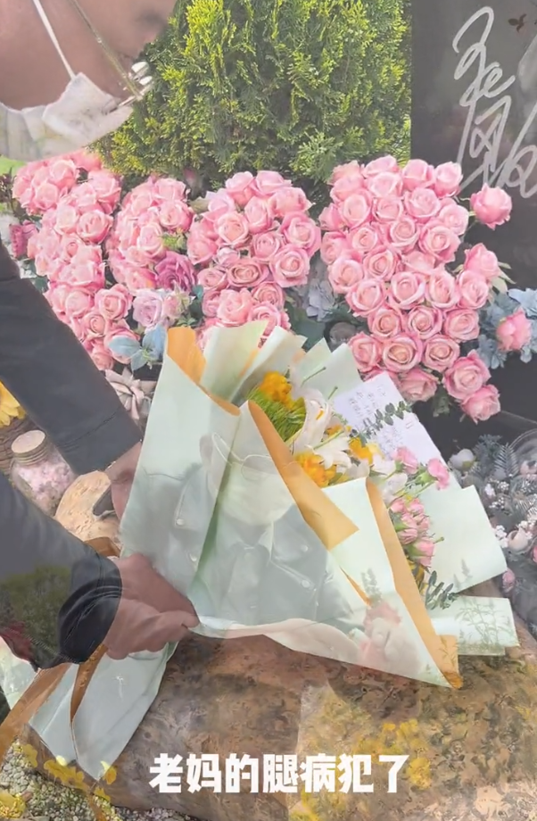 乔任梁|乔任梁去世六年，乔爸为儿子扫墓，乔妈腿犯病缺席，二老拥抱鼓励惹泪目