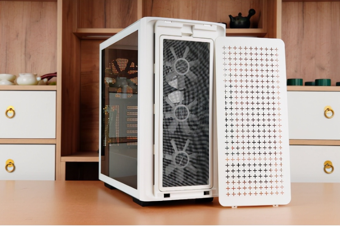 机箱|主流国产机箱的颜值之光？九州风扇CK 560 WH幻城首发开箱评测