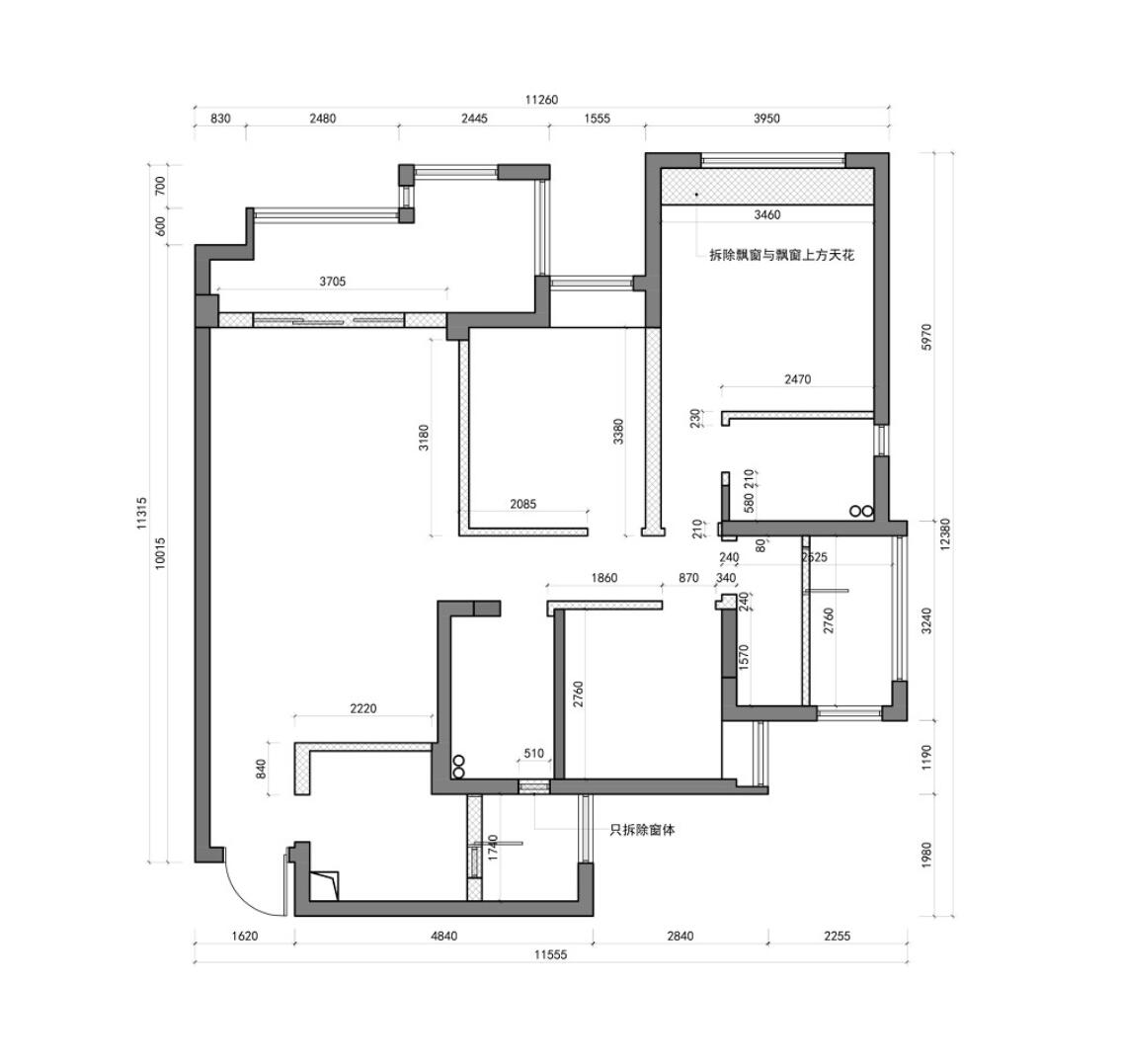 四居室的户型,她凭啥只留一间卧室?入住后才知道,真的很舒适