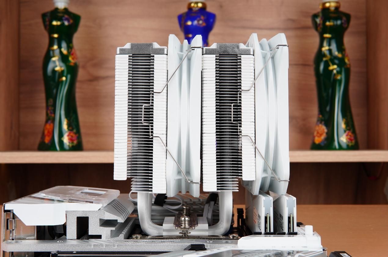 散热器|稳压i5-13600K,超频三G6-征服者双塔散热器性能简测