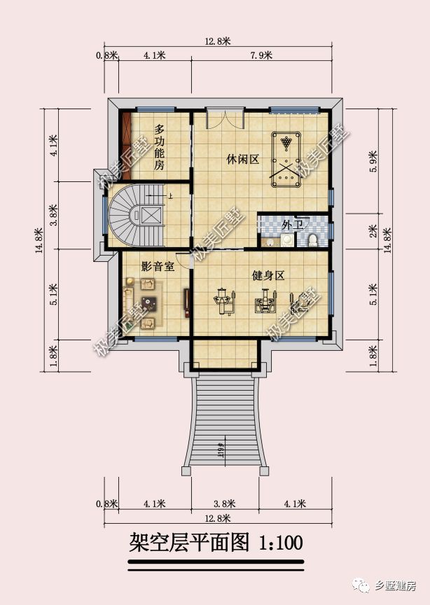 奢华欧式范别墅,回村建上一栋,绝对惊艳十里八乡