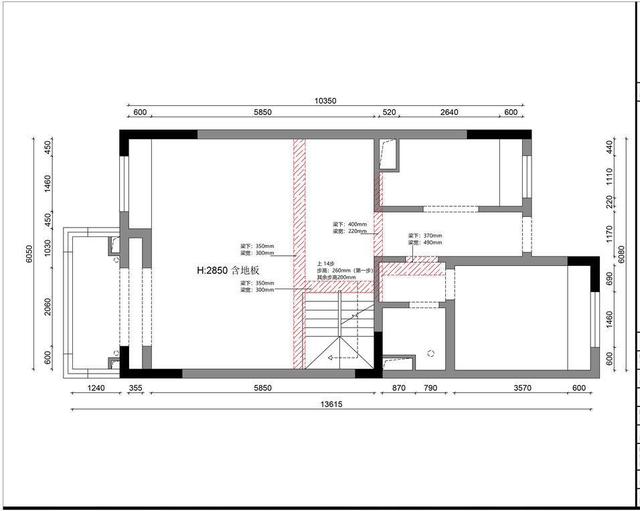 155平三居室，加入更多的色彩，让空间更加新奇独特