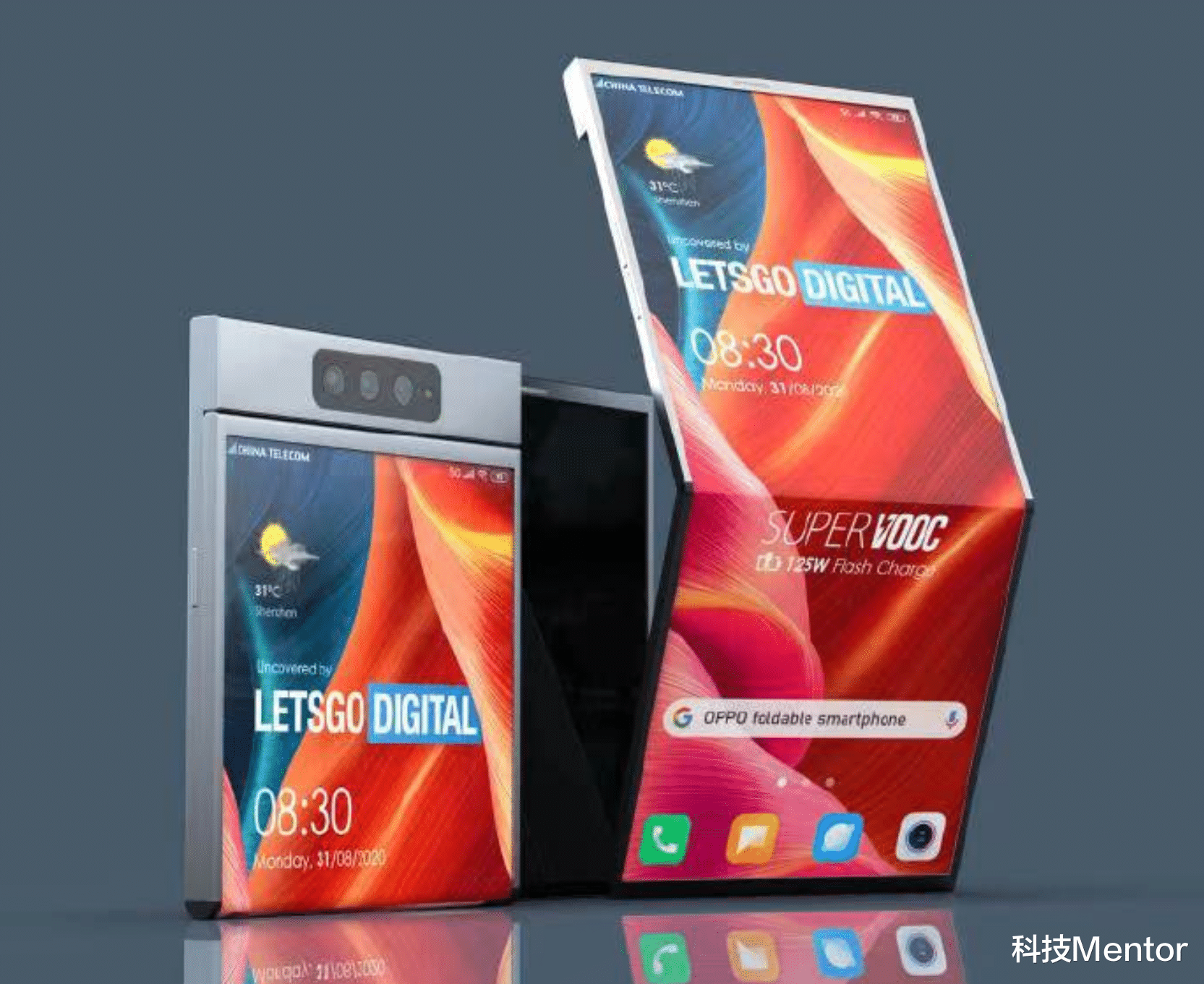 OPPO|OPPO竖折手机曝光，天玑9000处理器+三星E6屏幕，定价将很香