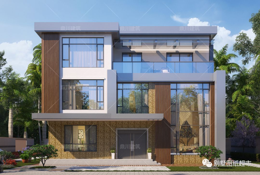 5套别墅设计，有颜有档次，耐看又实用，选个好户型建栋好房子