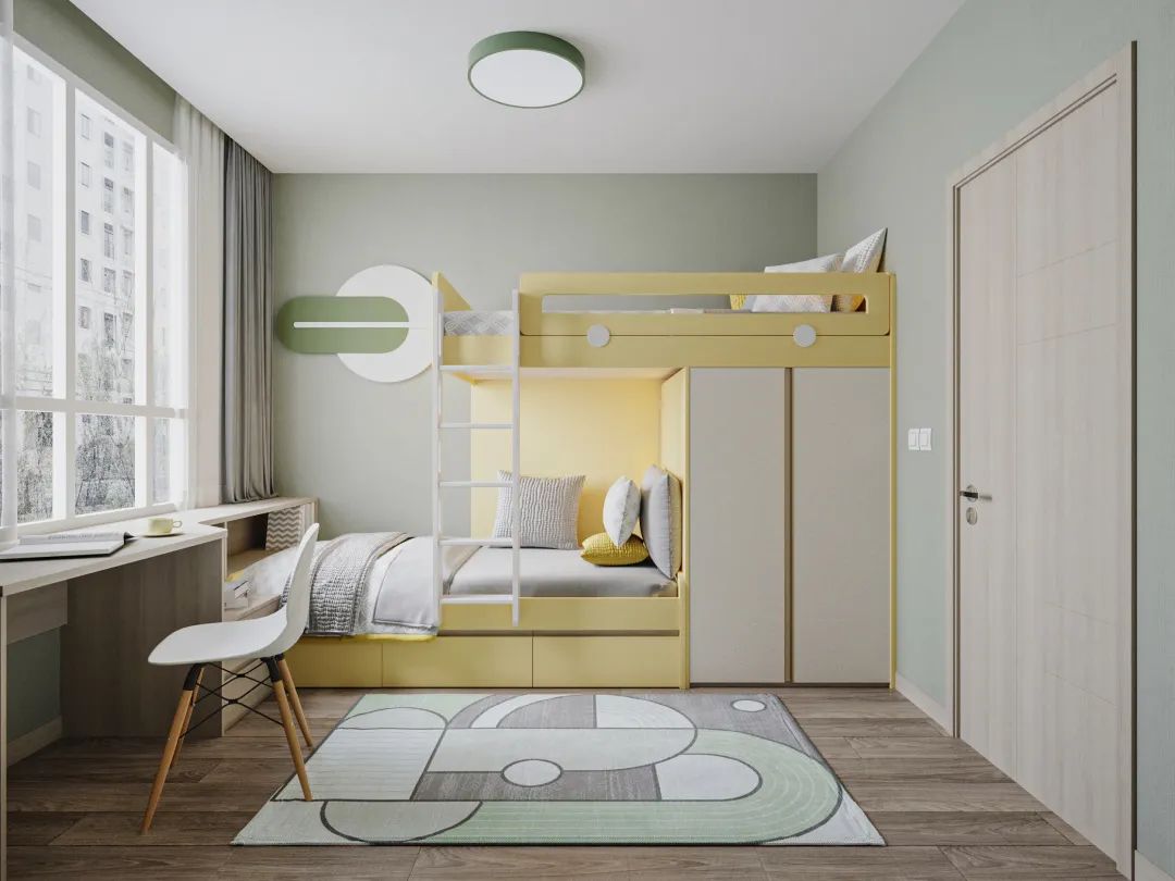 一踏进门就舍不得走!超赞的儿童房设计效果图美哭了!!