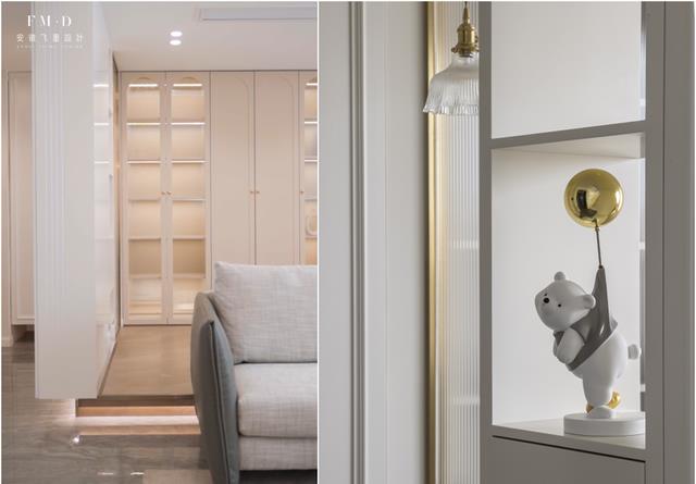 入户正对墙,空间小采光差?不用慌,3套房手把手教你怎么改玄关