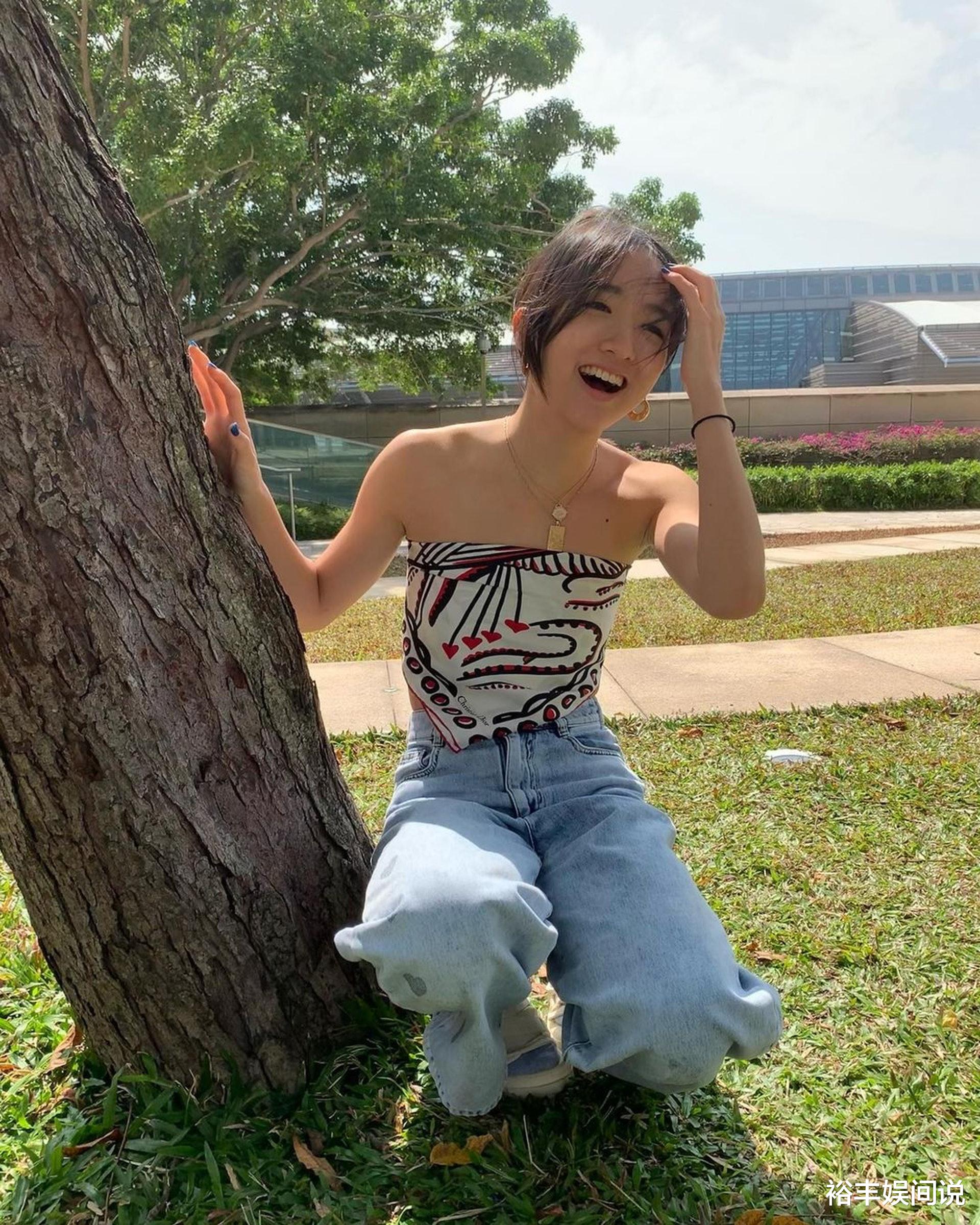 akb|女神柏安妮18岁女儿舞技出众！穿露脐装秀蚂蚁腰，母女同框似姐妹