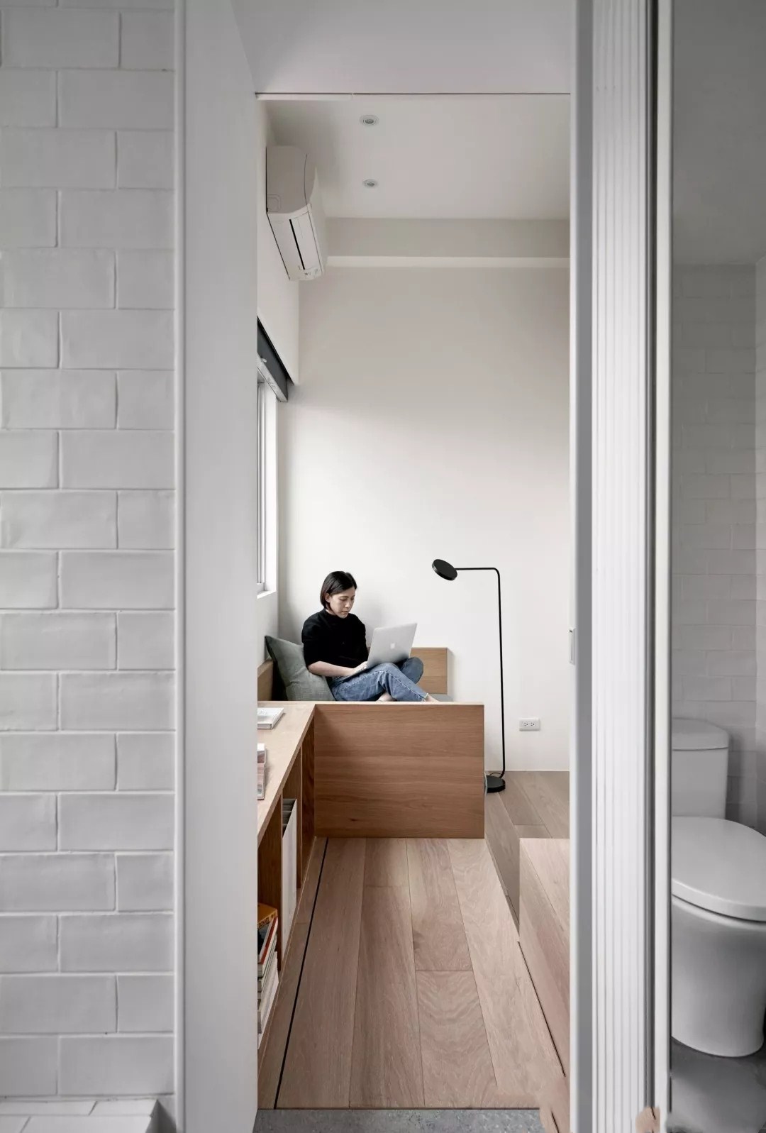 17㎡凭空变成一间房,3㎡大浴缸在浴室也不嫌小,极限改造不相信