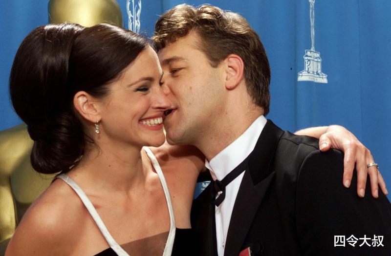 罗素·克劳|表现太差当不成茱莉亚·罗勃兹的新郎?罗素·克洛呛:瞎掰