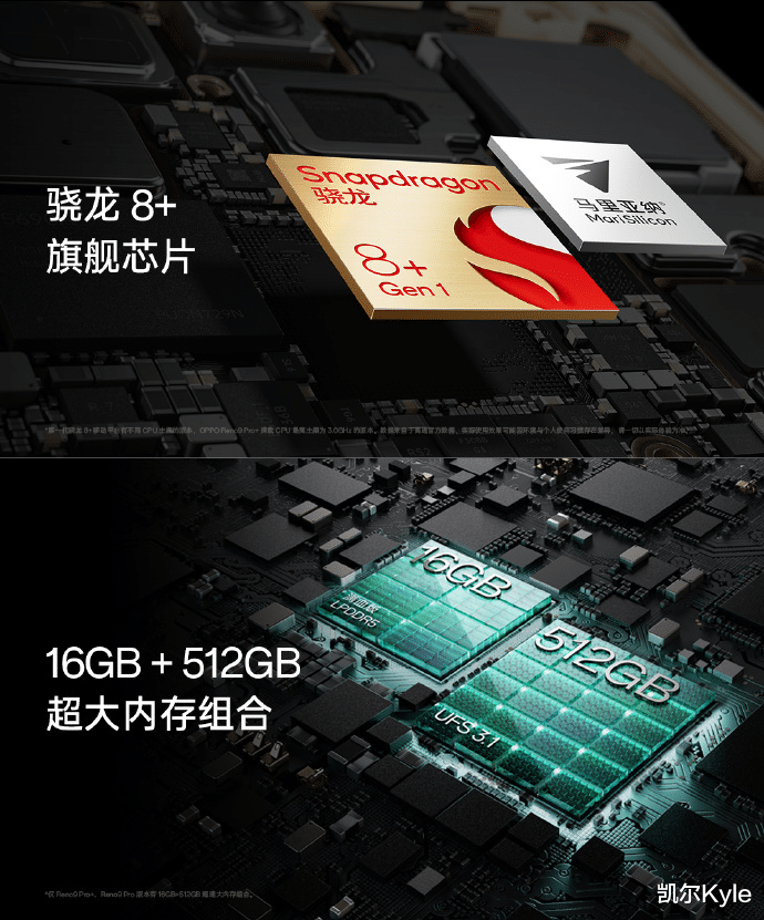 高通骁龙|一分钟带你了解最新发布的OPPO Reno9系列新机配置: 骁龙8+马里亚纳都有
