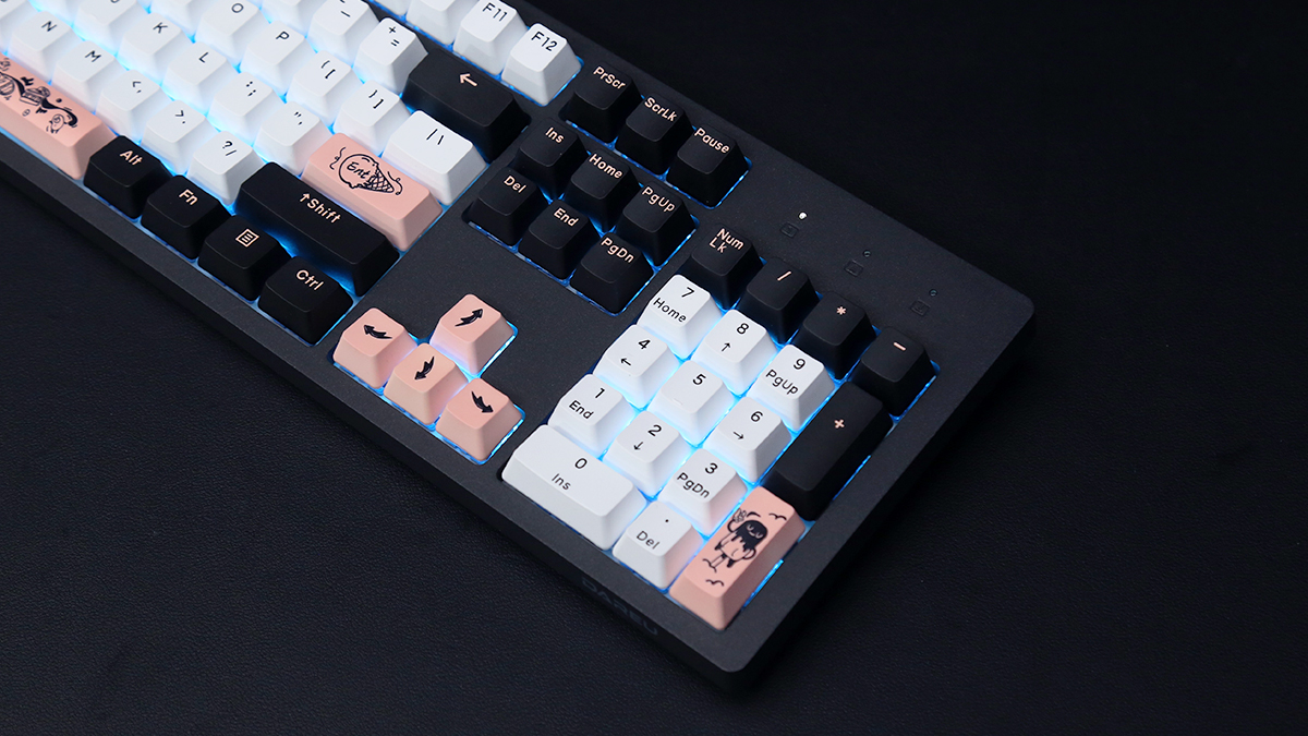 达尔优|达尔优A104热插拔机械键盘评测：简约风格，百变玩法