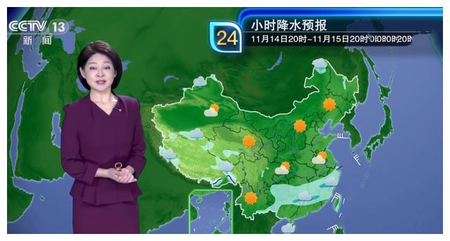 央视|央视《天气预报》主播夏雯撞脸倪萍，播报风格温柔，气质被看好