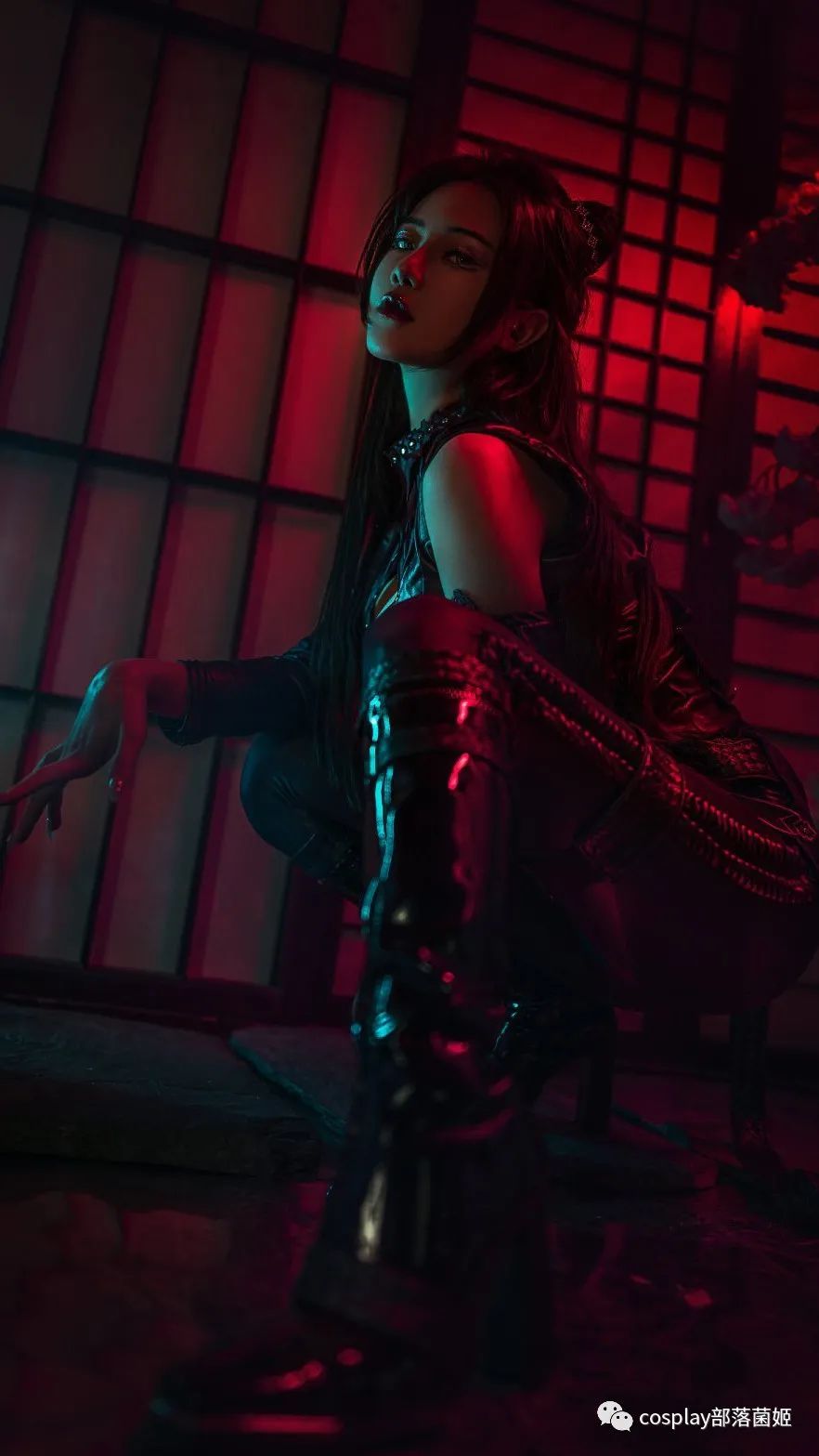 朱竹清|cos：斗罗大陆幽冥灵猫朱竹清cos正片@露兒大魔王