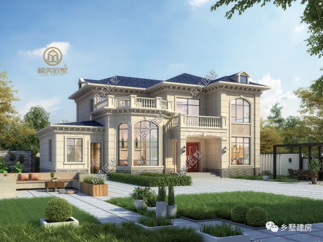 五款双露台设计别墅，尽享私家花园，简直美呆了