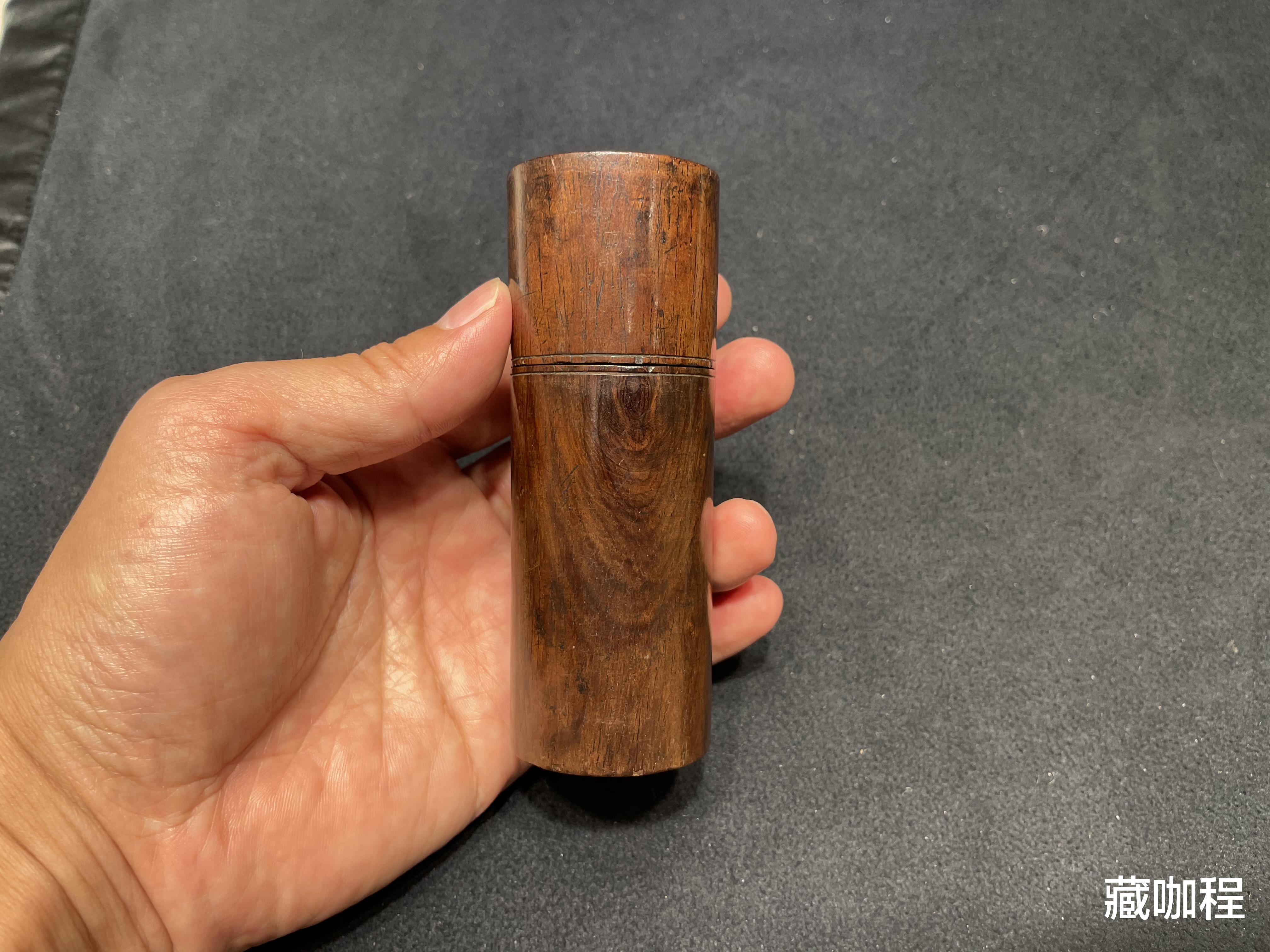 |闻香静心路份高,黄花梨筒式香盒9.43万成交