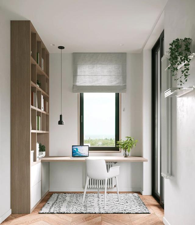 户型紧凑，客厅面积小？学她家64㎡这样设计，颜值高又通透！