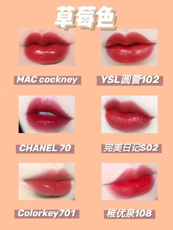 口红 9大色系,必买口红合集!36只经典色号,平价PK大牌,无美颜。