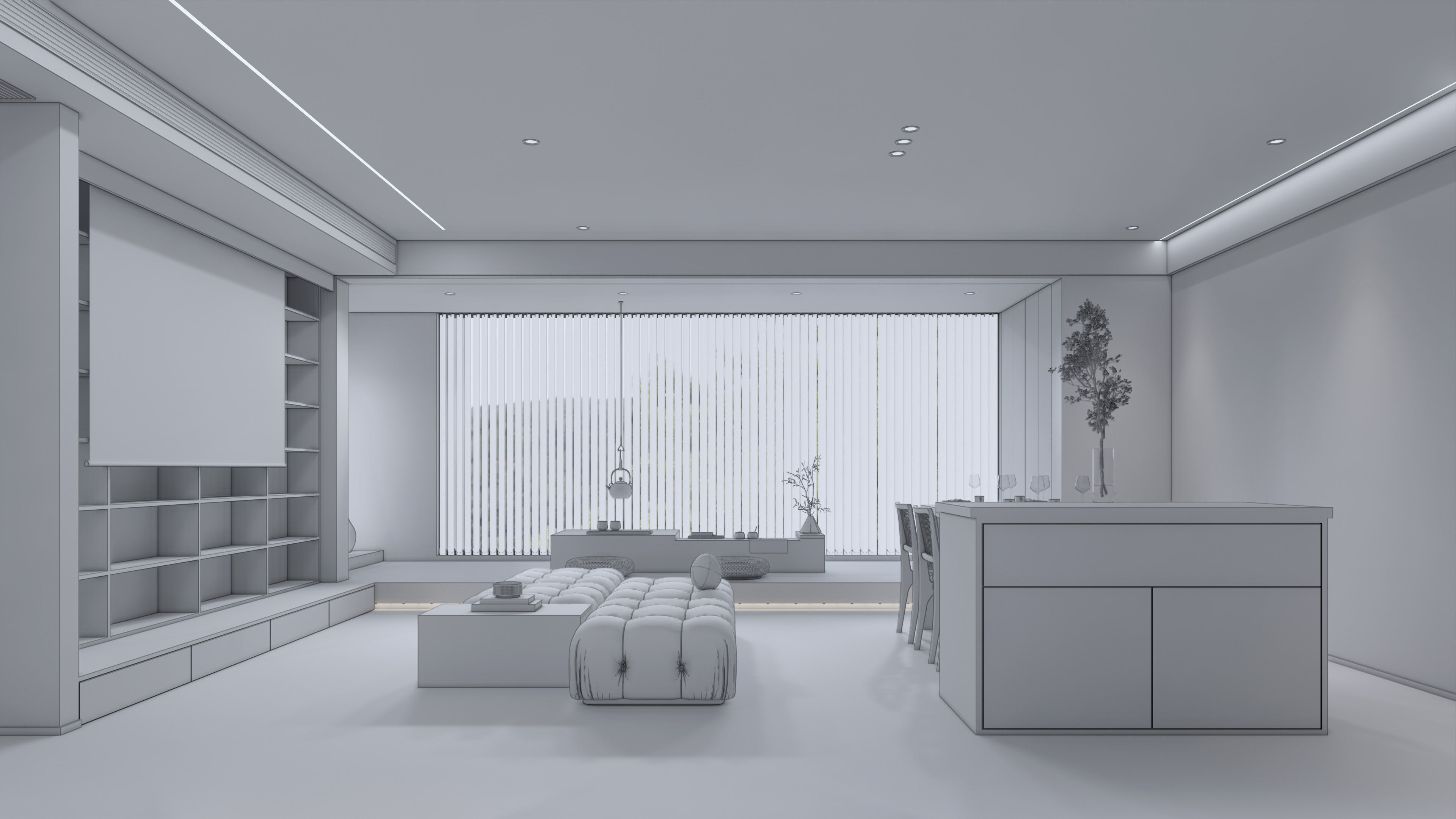 温柔现代风,改后113㎡大平层既视感