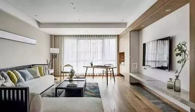 客厅就算没有阳台,也能做得好看又实用!