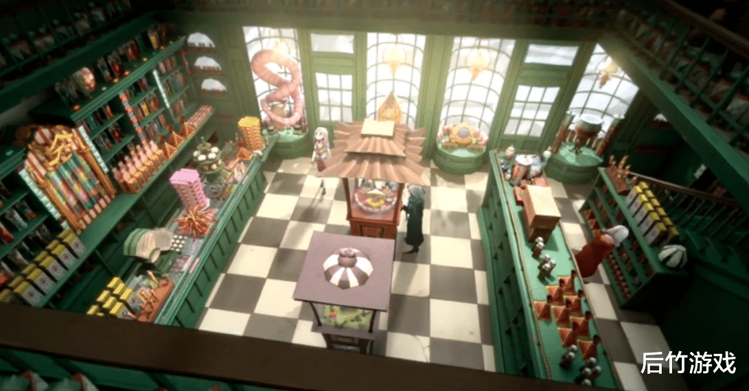 时装 哈利波特手游:洛蒂新衣服石锤,背影就是大美人!春日气息很浓