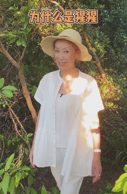 叶童|58岁叶童在家弹吉他，满头银发被赞有个性，网友：没认出来