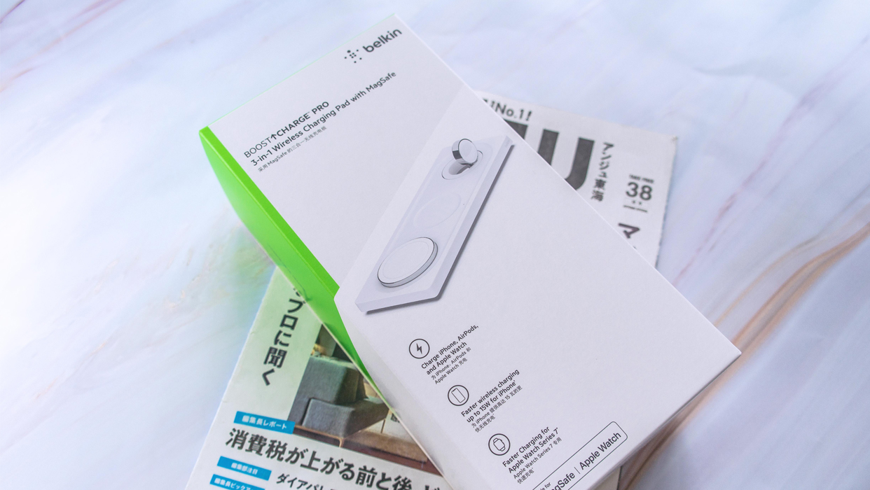 magsafe|苹果全家桶最强外设！一键三连充！贝尔金MagSafe充电底座！