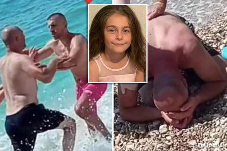 英国爸爸在海滩上与顶级警察战斗，据称他用快艇杀死7岁女儿