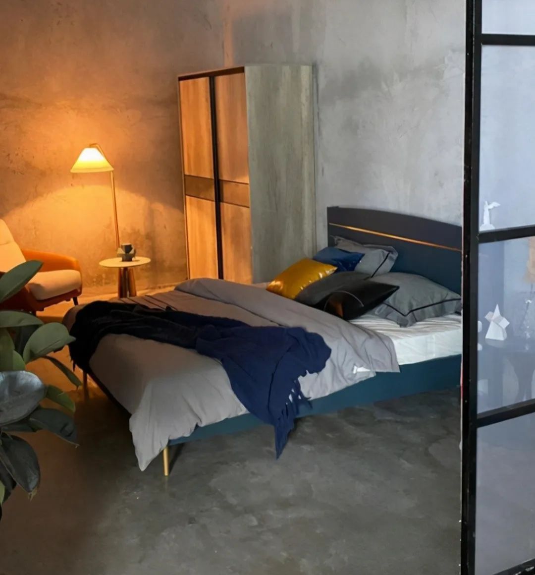 毛坯房直接布置软装,这效果也太漂亮了吧!水泥地光滑如同镜面