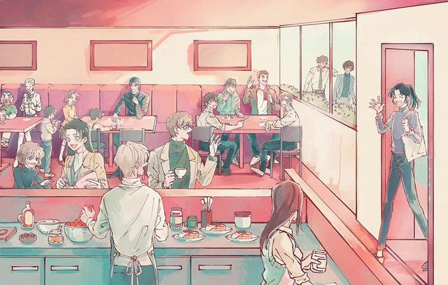 名侦探柯南|名侦探柯南:平行世界的波洛cafe,警校组复活,明美小哀开心说笑