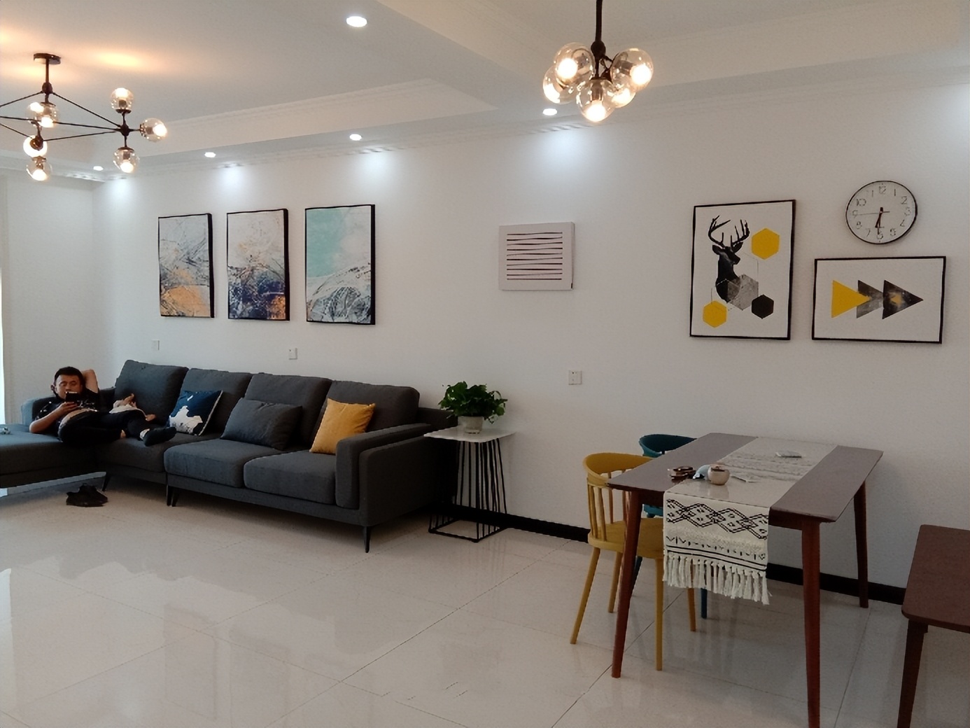 晒晒家具入场后的新房,硬装只花了7万,简单布置就很美了