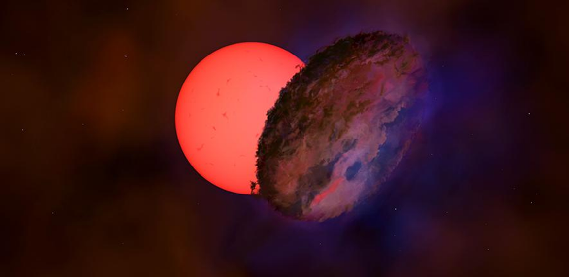 突然消逝的星星，闪烁的恒星，会令你想到什么？