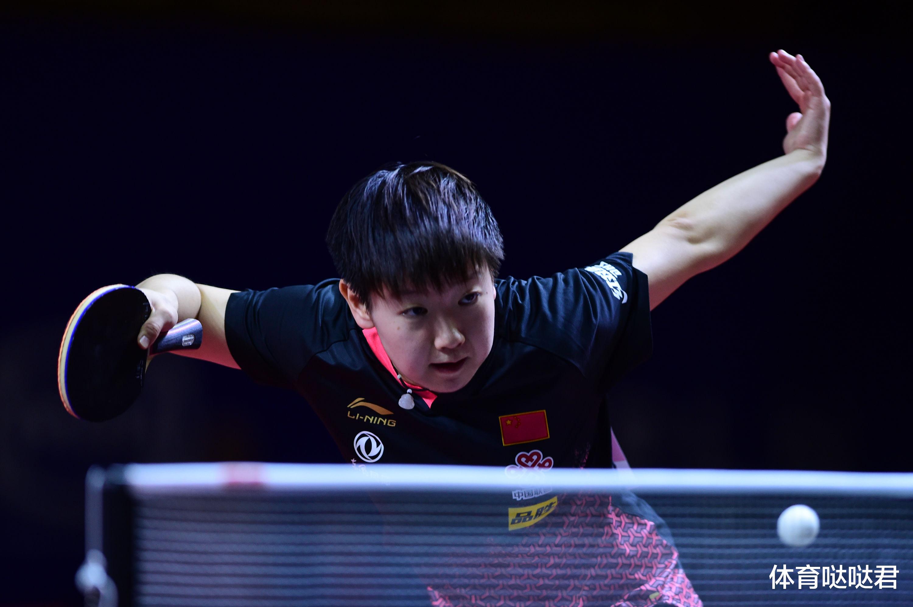 王曼昱|4-3！国乒会师大满贯女单决赛，王曼昱险胜孙颖莎，再战陈梦争冠