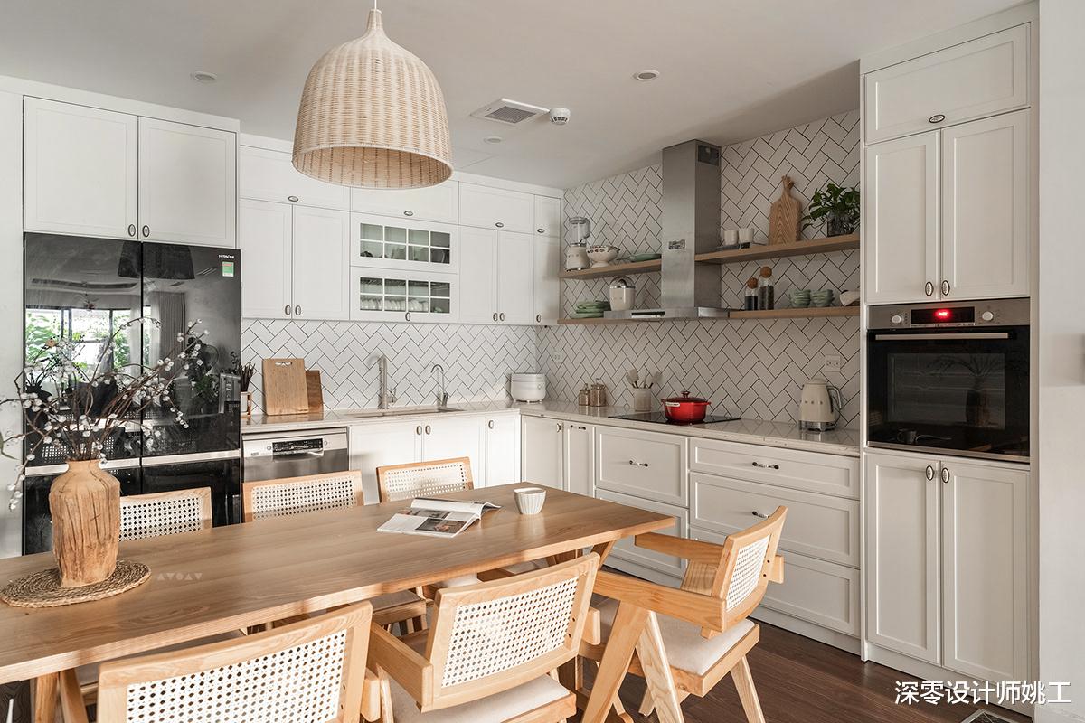 看到她家102㎡三居室我慕了，米色贯穿全屋，绿植作点缀满满生机感