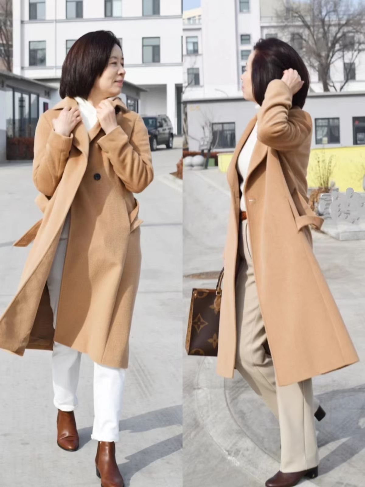 补水 等你老了,务必要学学她们:大衣过膝、头发不过肩,太过优雅得体