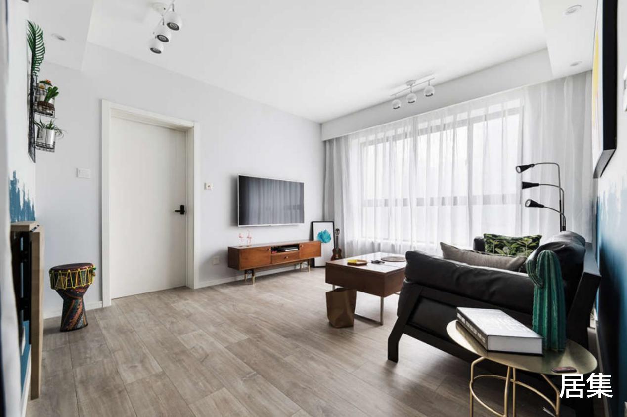 打造80㎡油画一般的家,处处都可以享受自由的轻抚,浪漫美好