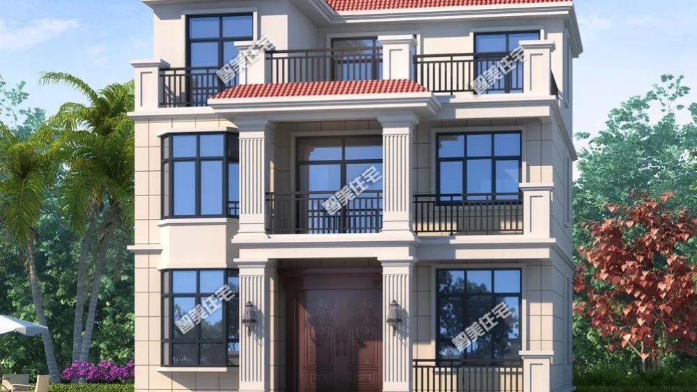 省钱又能做得很漂亮，建房选择平屋顶，这种做法已在农村流行开了