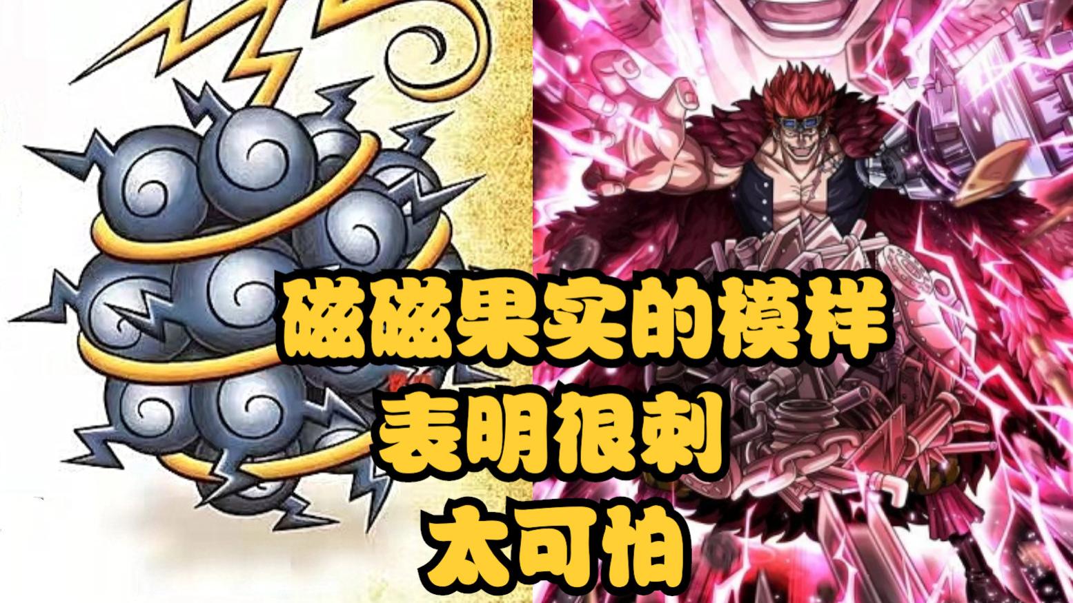 小舞|海贼王情报：官方公布“磁磁果实”形状，表面全是“刺”，太可怕