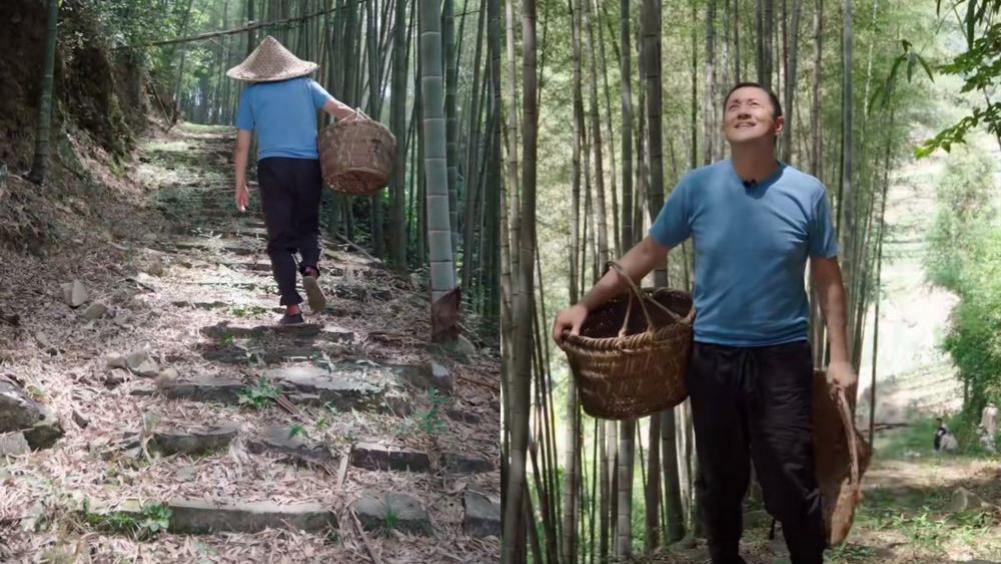 李亚鹏|李亚鹏穿着朴素在山里喝茶，躺在竹林思考人生，首次回应欠债！