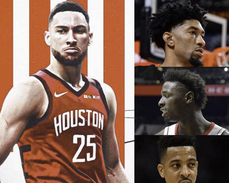 西蒙斯|火箭、76人酝酿3方交易！西蒙斯空降休城？CJ、伍德辅佐恩比德？