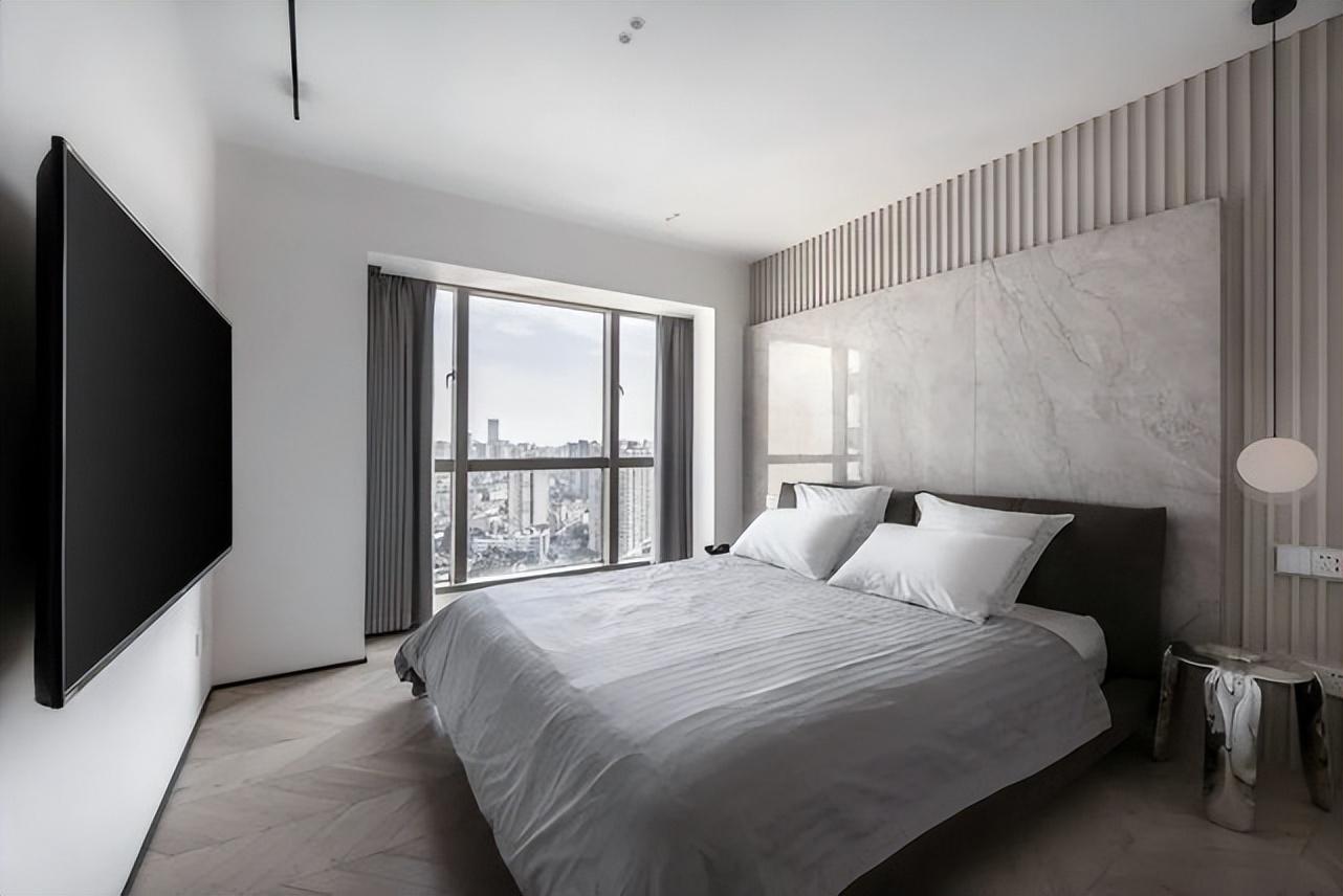 98㎡现代风通透二居室,可咸可甜、变换自如的舒适家