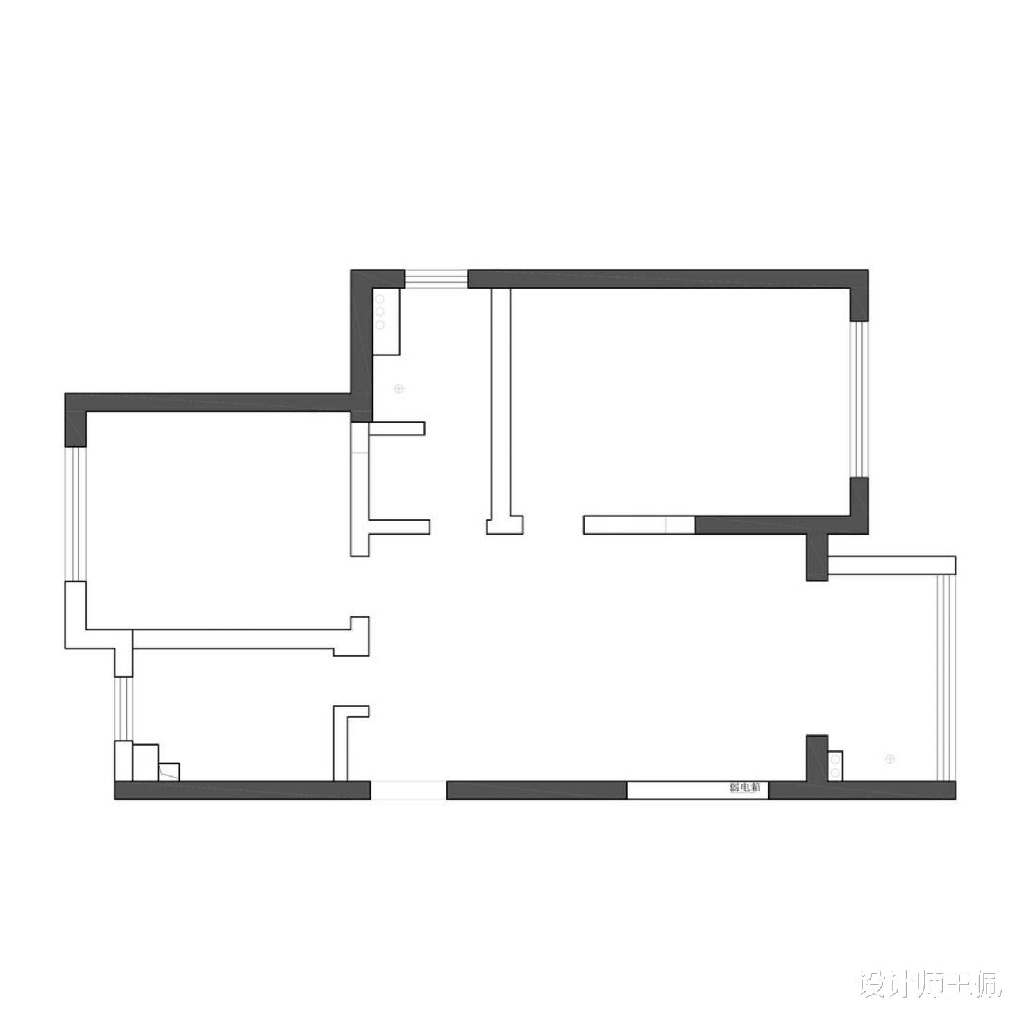 北京80后独居男孩的理性家,60㎡空间和猫咪共享,舒服又自由
