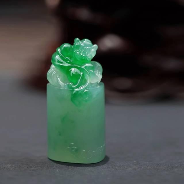 翡翠|印章上的艺术,传承千年的中国文化