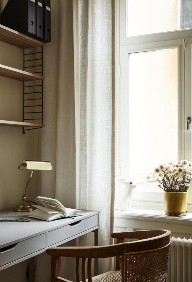 从暖色调的视觉看这个北欧公寓,一人住生活静好,美得不像样