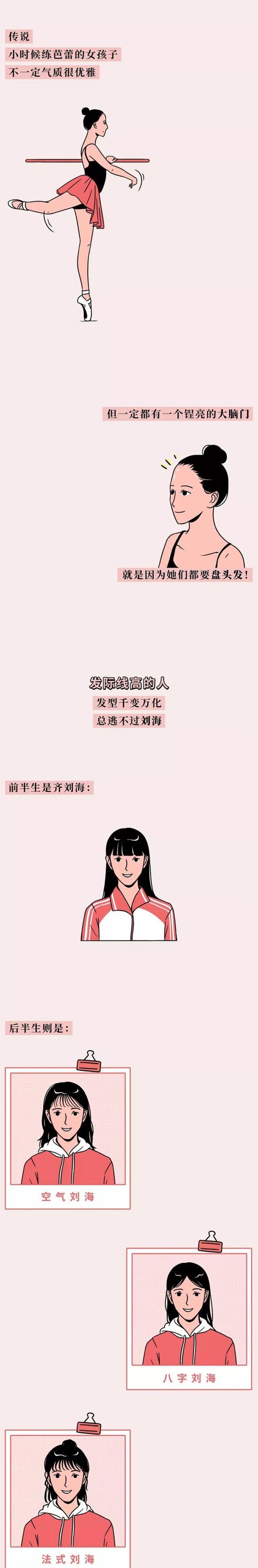 发际线|发际线太高，是一种怎样的体验？（漫画揭露）真的太难了